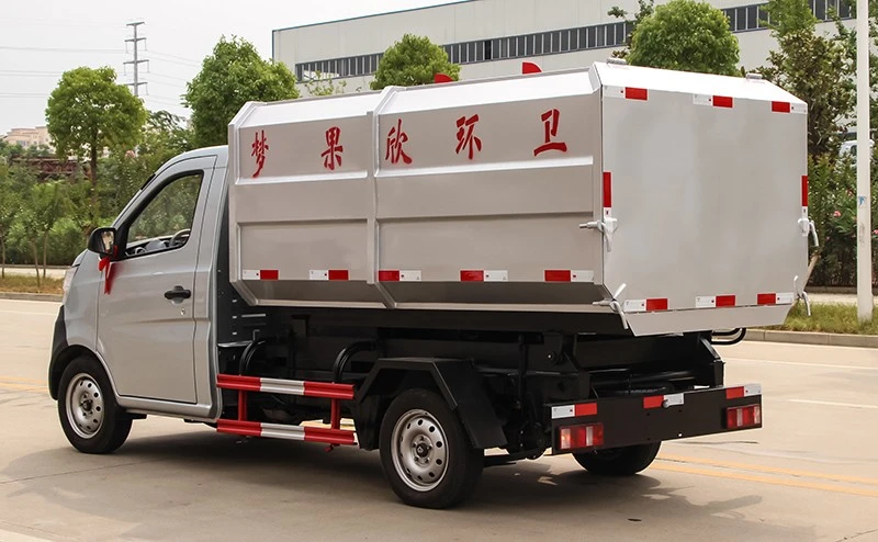 Changan 4m³ Gasoline Side Loader Truck suppliers